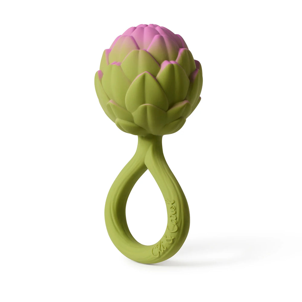 
                  
                    Artichoke Rattle Teether Toy
                  
                