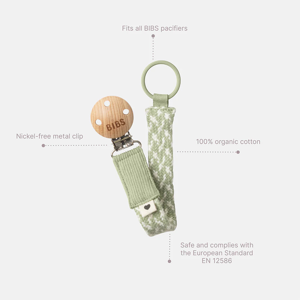 
                  
                    BIBS x LIBERTY Paci Braid Pacifier Clip
                  
                