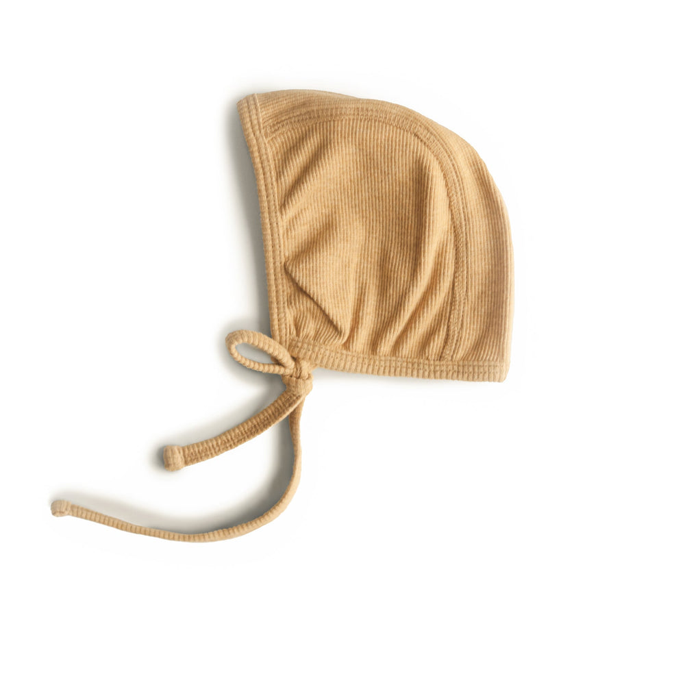 Baby Ribbed Bonnet Hat