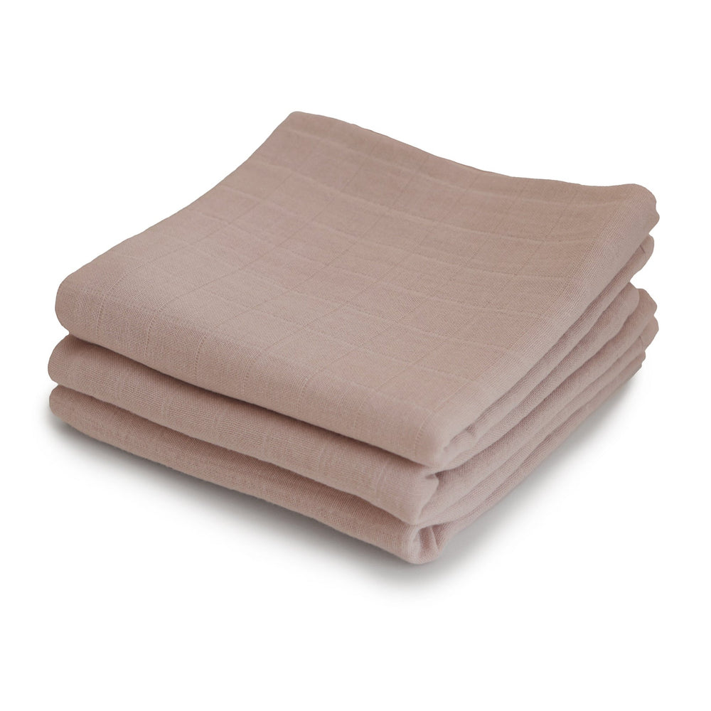 Organic Muslin Cloths - 3 pack