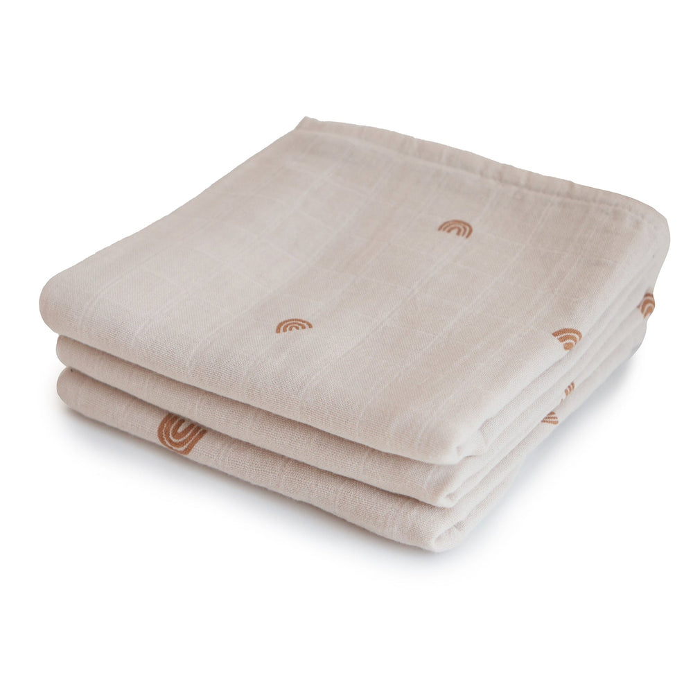 
                  
                    Organic Muslin Cloths - 3 pack
                  
                