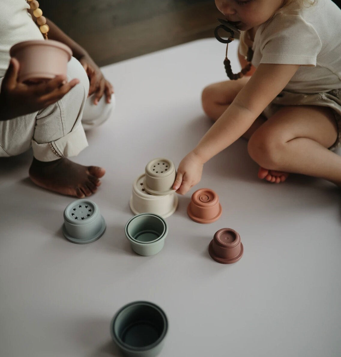 
                  
                    Stacking Cups Tower
                  
                